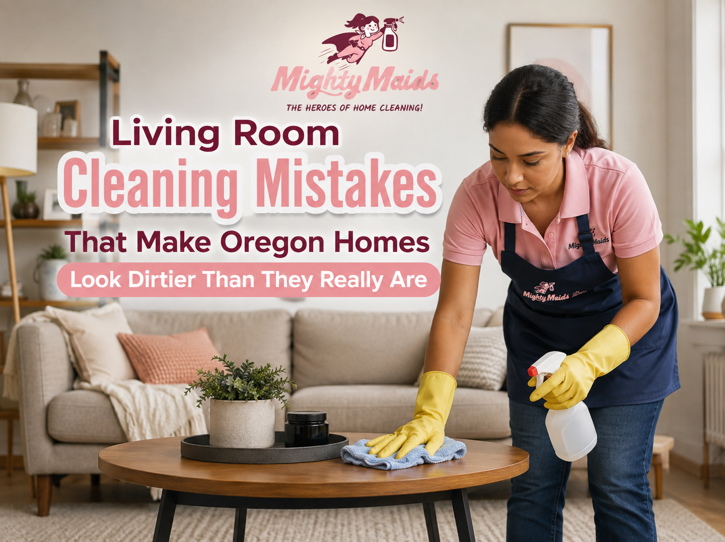 Living room cleaning mistakes and cleaning tips