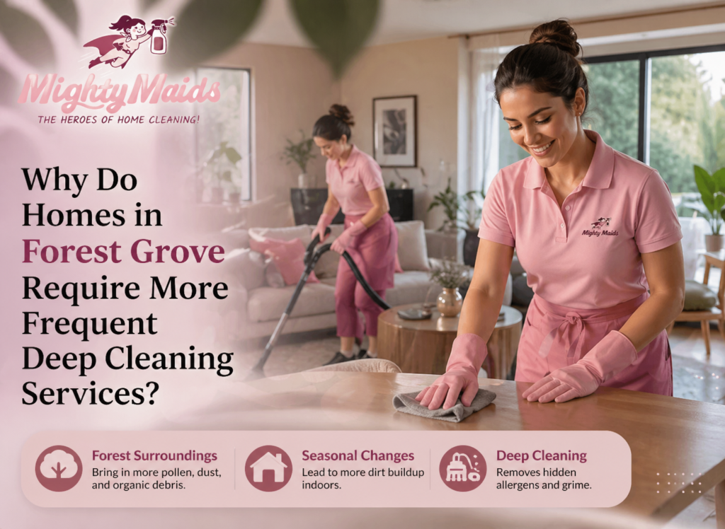 deep cleaning services Forest Grove home cleaning
