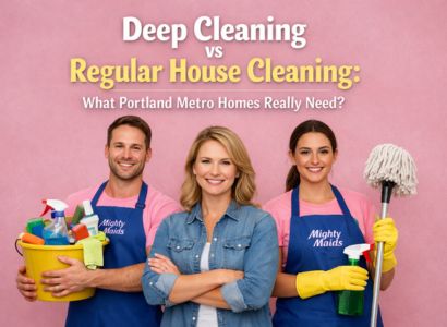Deep cleaning services Portland OR for complete home sanitation and hygiene