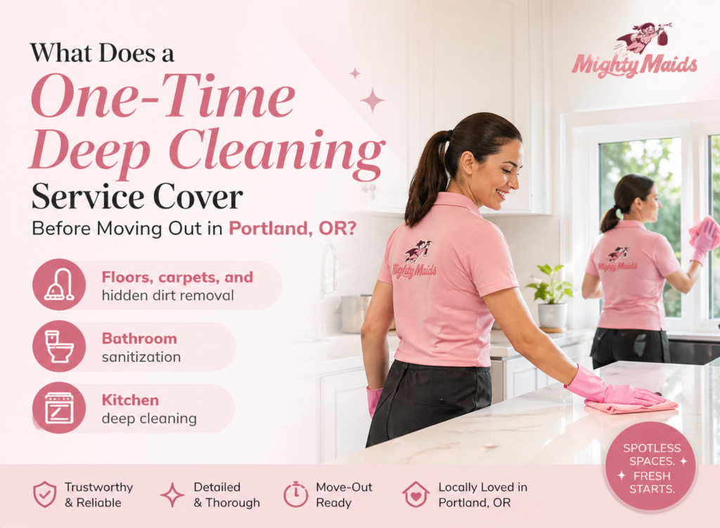 move out cleaning service deep cleaning Portland OR