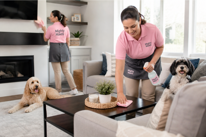 Professional house cleaning services in Beaverton Oregon by Mighty Maids delivering spotless and hygienic homes