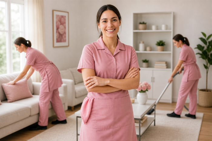 professional house cleaning services in Cornelius OR by Mighty Maids eco friendly home cleaning