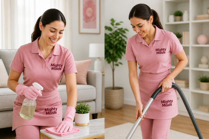 Professional house cleaning services in North Plains Oregon by Mighty Maids