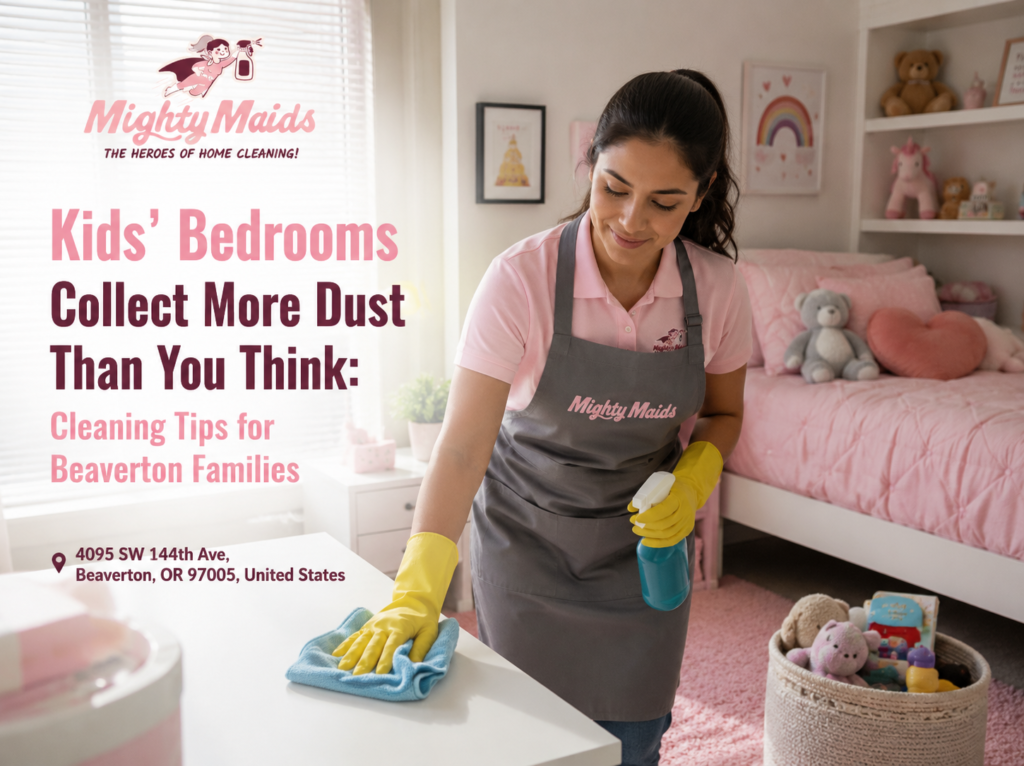 Kids bedroom dust cleaning tips in Beaverton