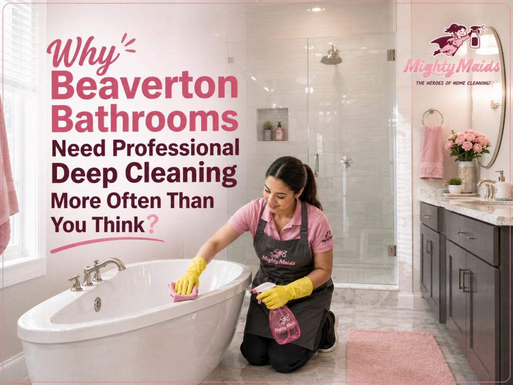 Professional bathroom deep cleaning in Beaverton OR