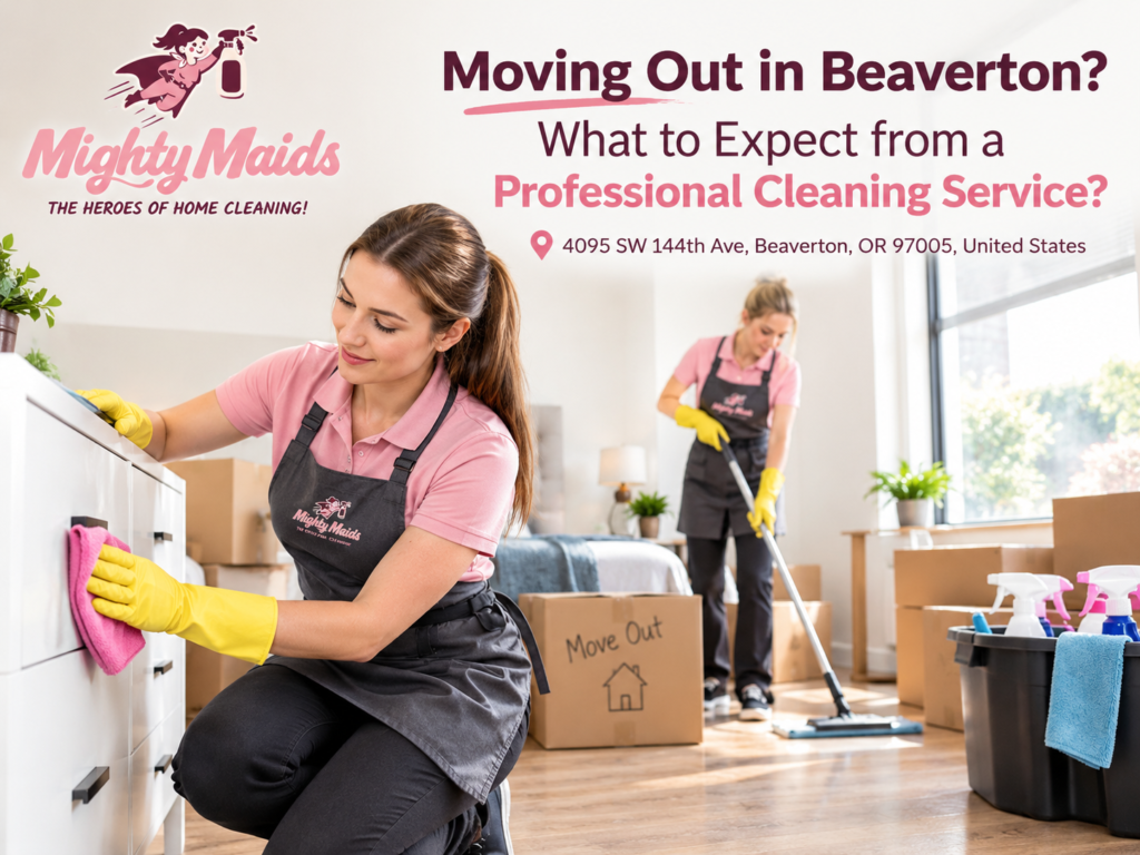 Move out cleaning Beaverton OR for leased homes and apartments