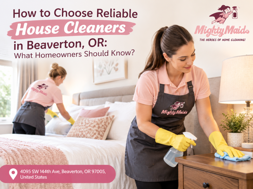 Reliable house cleaners in Beaverton OR for homeowners choosing professional home cleaning services